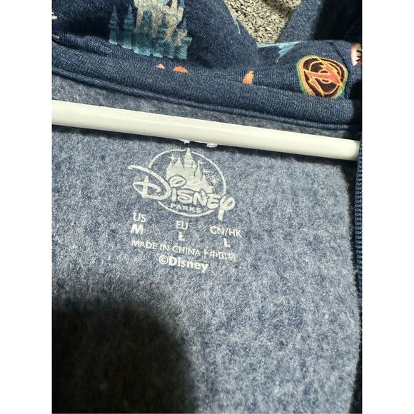 Disney Blue Hoodie with Character Print - Picture 2 of 4